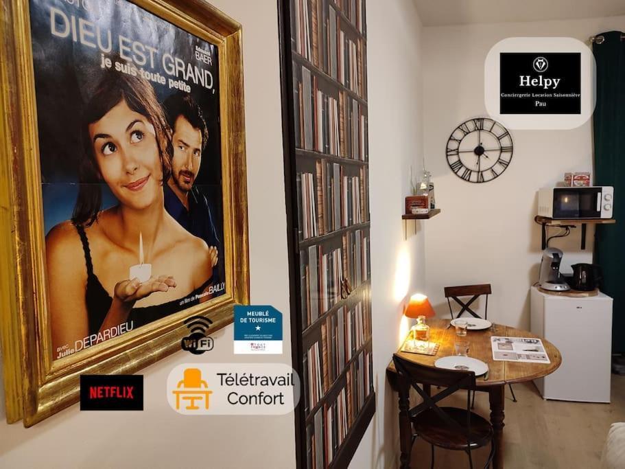 Deco Vintage - 5Mn Du Centre - Tv Connectee Apartment Pau Bagian luar foto